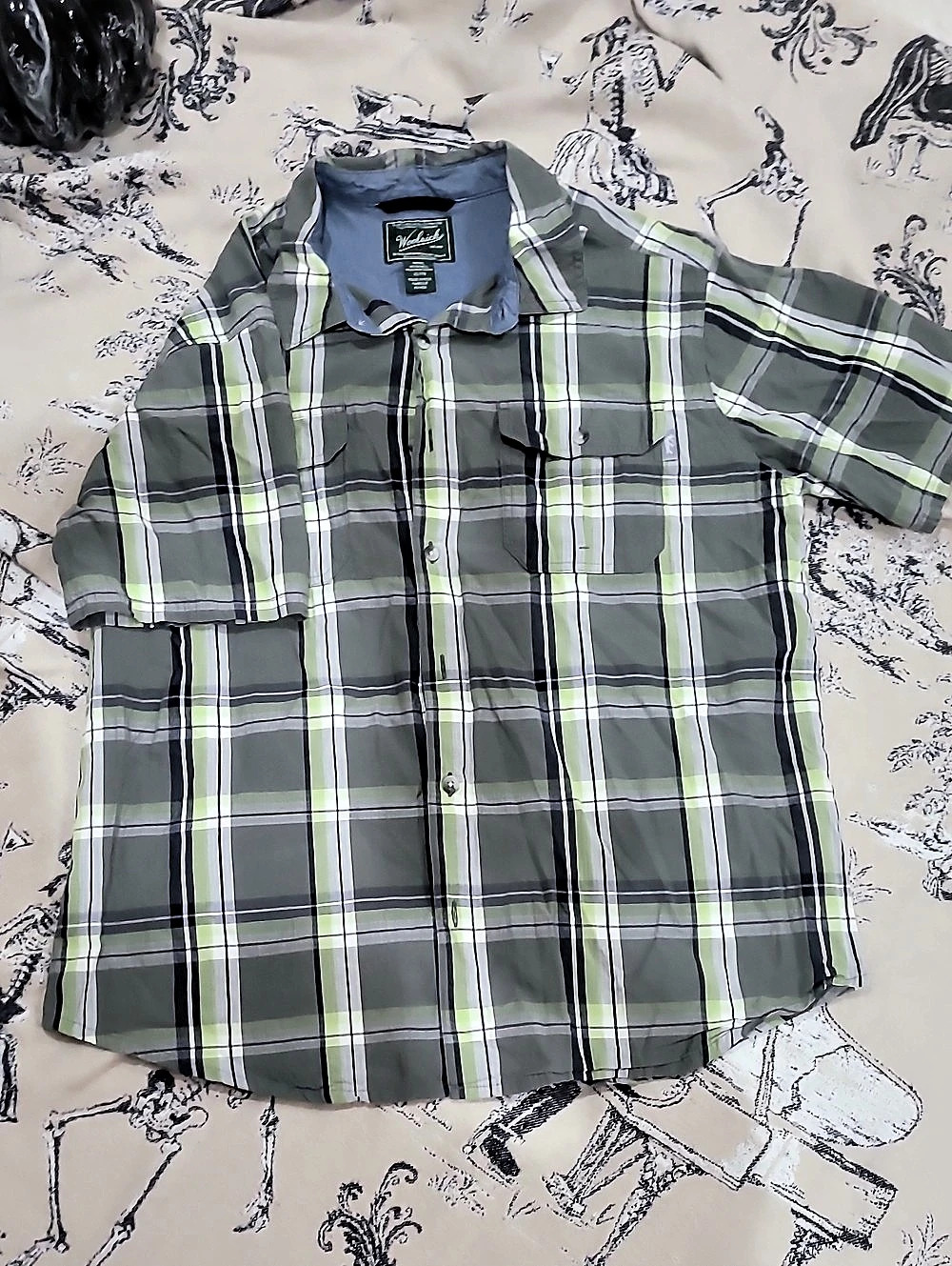 Woolrich Men's Plaid Button Down Shirt